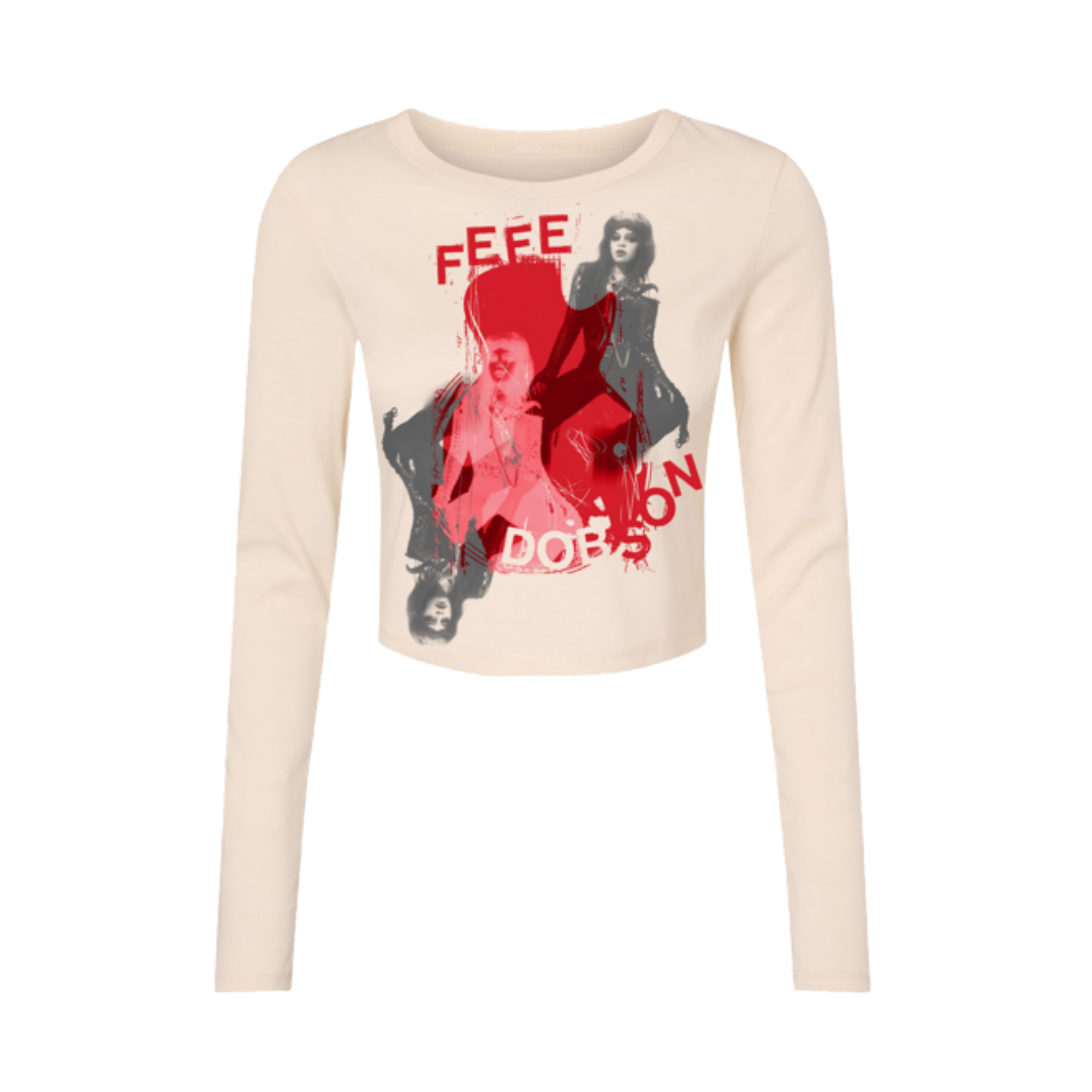 Fefe Dobson Cropped Ladies Longsleeve