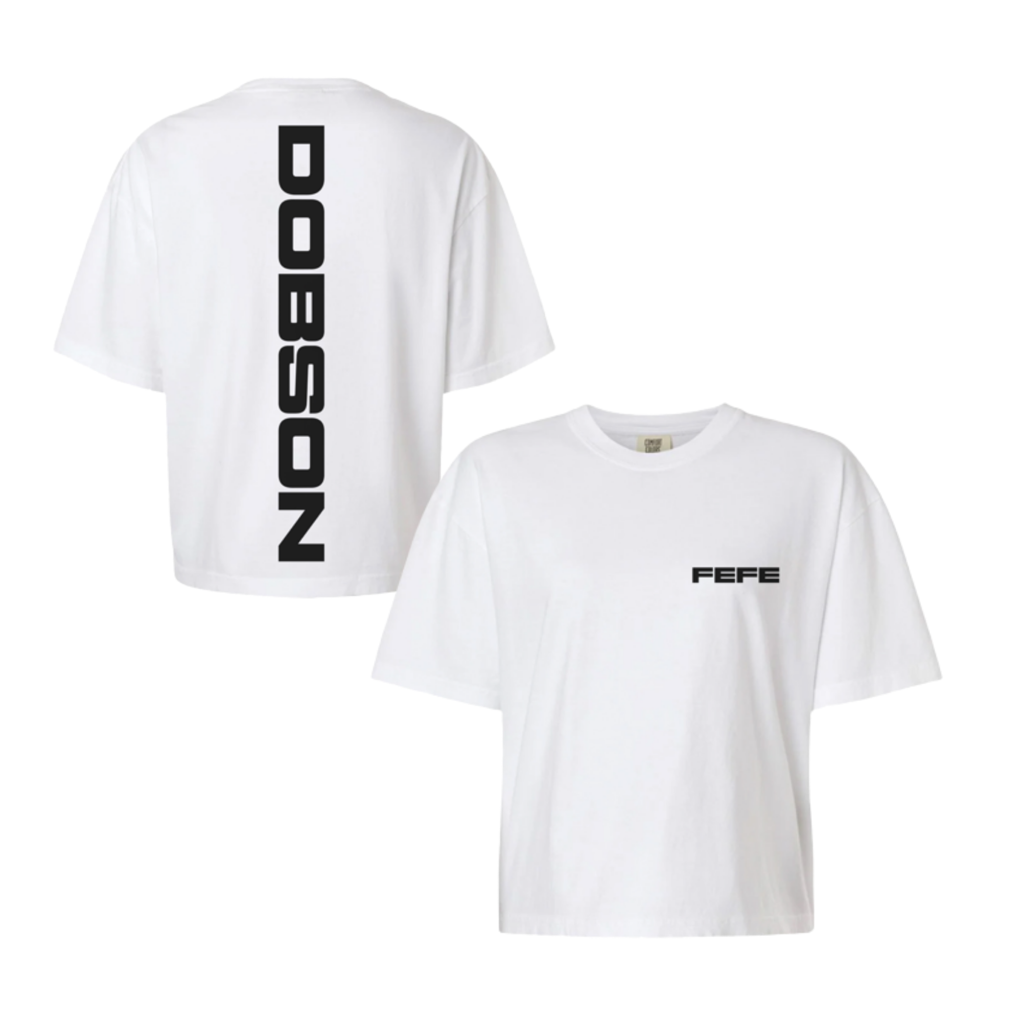 Fefe Dobson Cropped Logo T