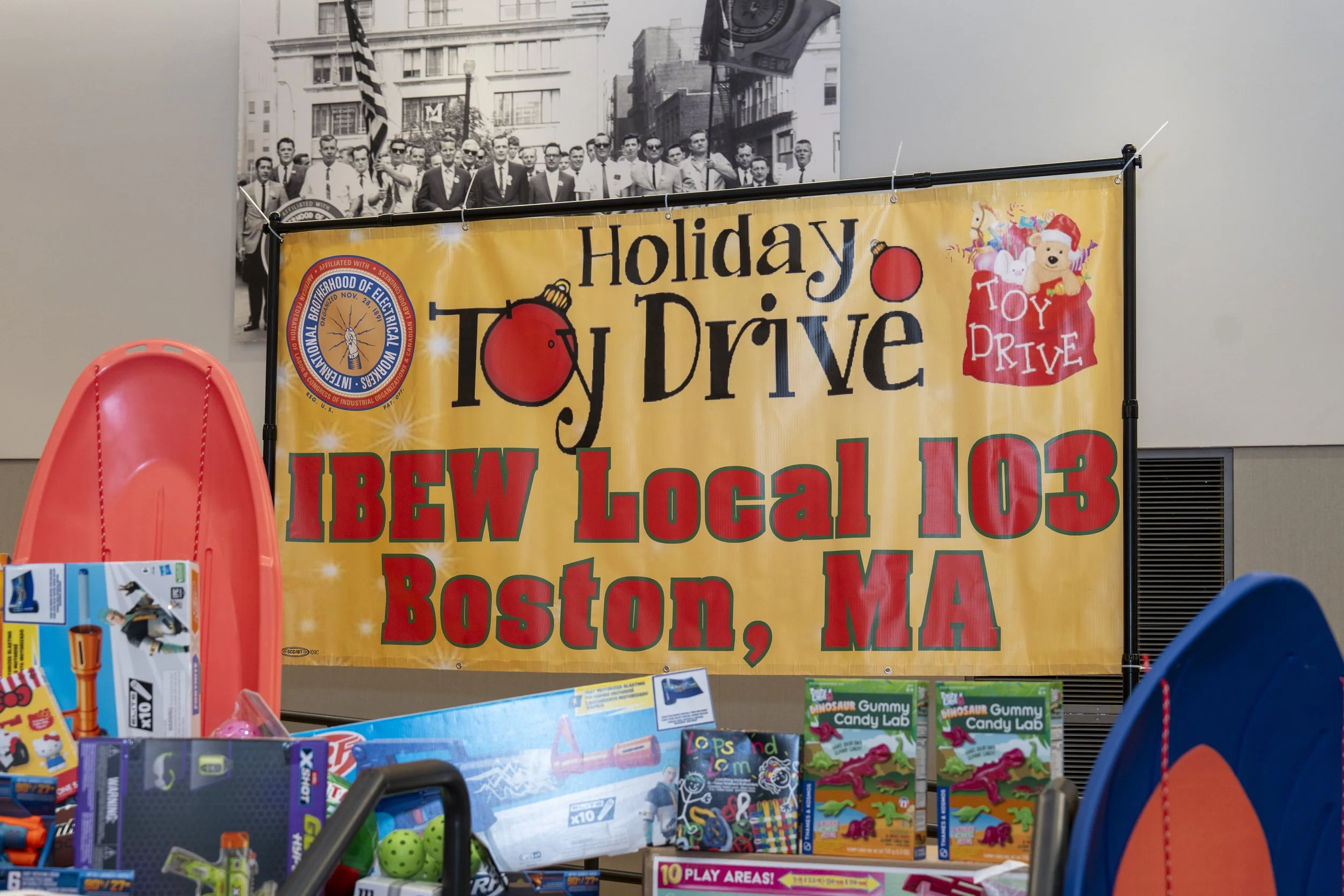 IBEW Local 103 Toy Drive