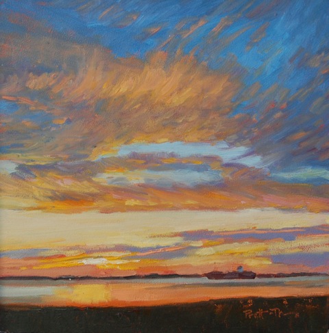 Sunset Series-Citrus 10x10 $625