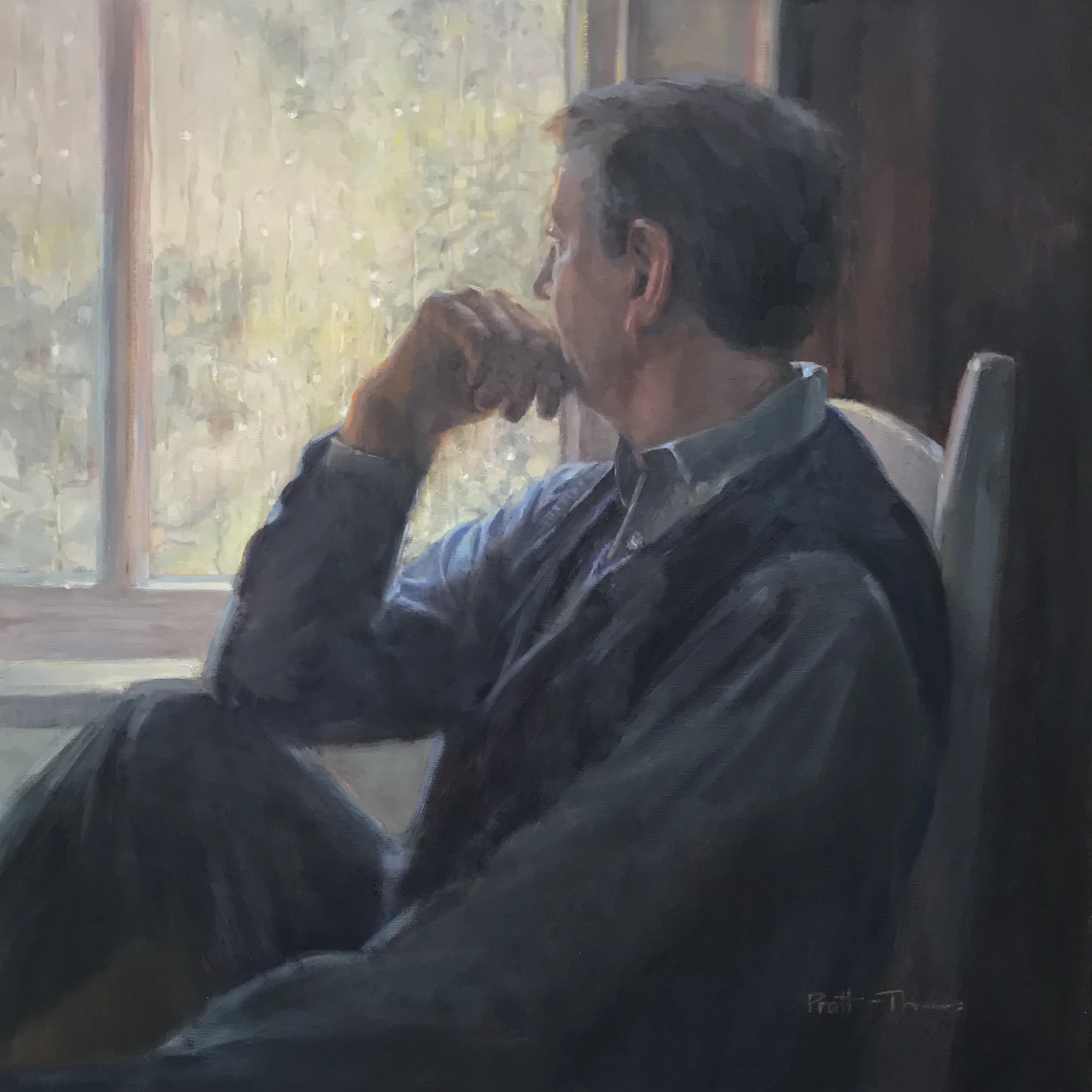 Sun Shower 24x24