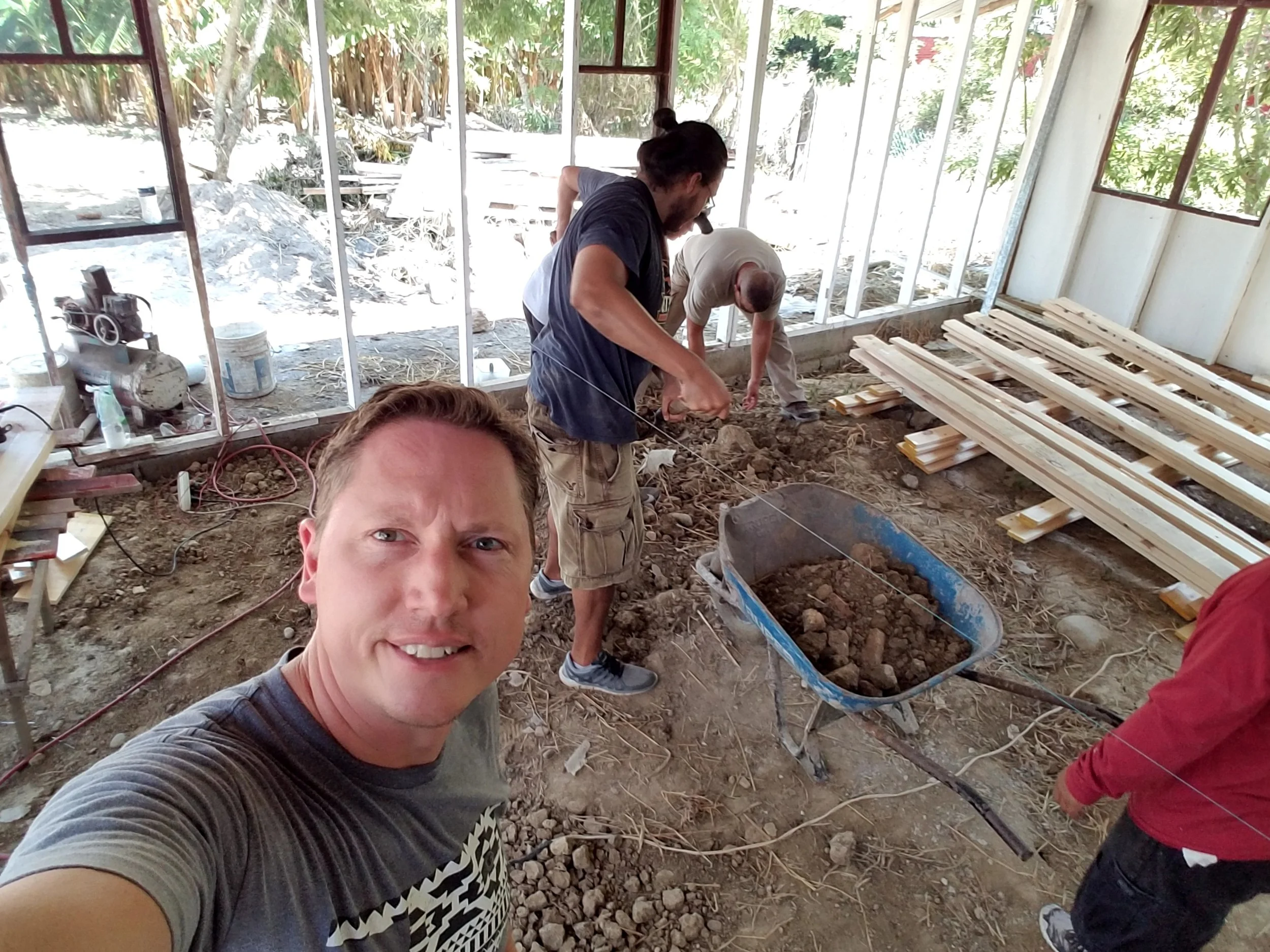 Brian on a mission trip in Poza Rica, in the Mexican state of Veracruz.
