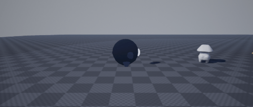 Fig 4 - Suction ability on a skeletal mesh character