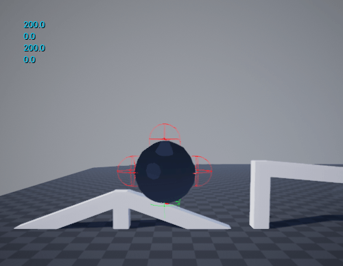 Fig 5 - The first obstacle Belly will encounter that forces the player to learn how to jump