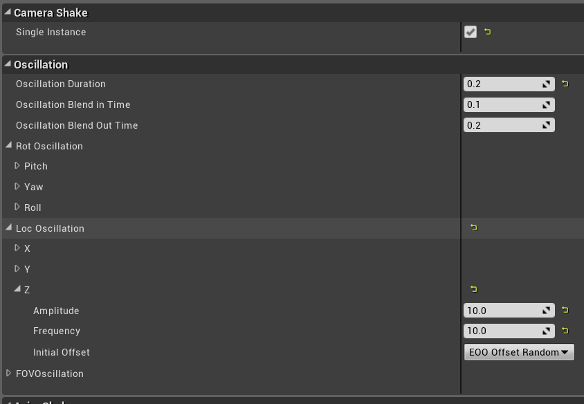Fig 13 - Camera shake component