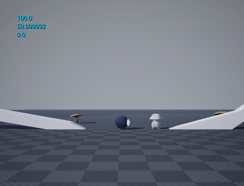 Fig 1 - First attempt at creating a slam ability that inflicts damage on the enemy
