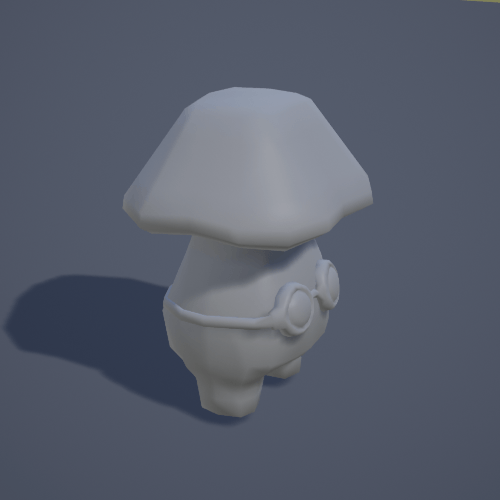 Fig 9 - Boomshroom idle animation for the blend space