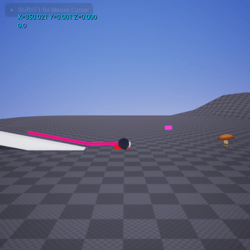 Fig 4 - Changes to the villagers acceleration