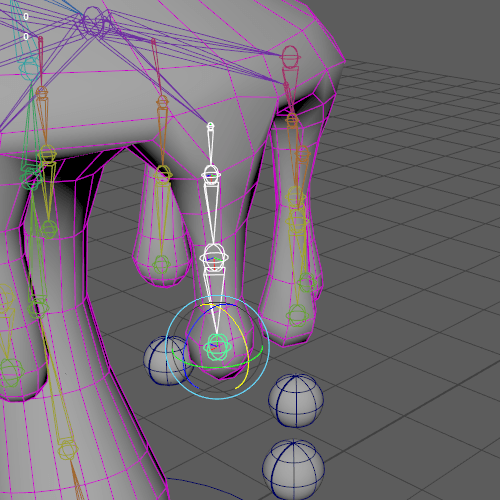Fig 3 - Rotating multiple joints at once