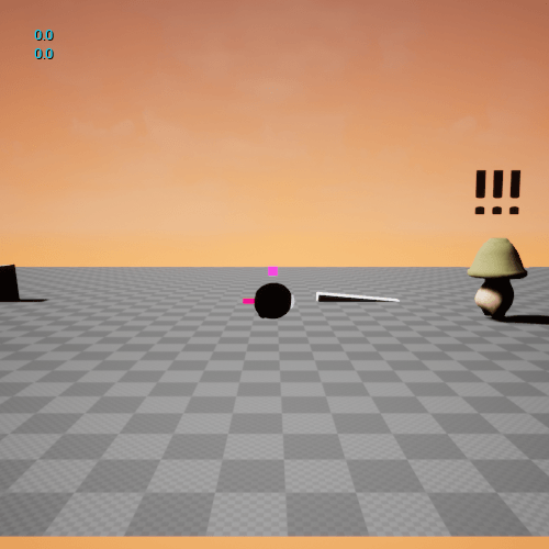 Fig 3 - BFF firing projectile with particle trails