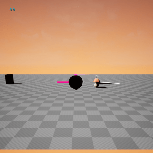 Fig 7 - Using the slam ability to apply damage and knockback to the enemies