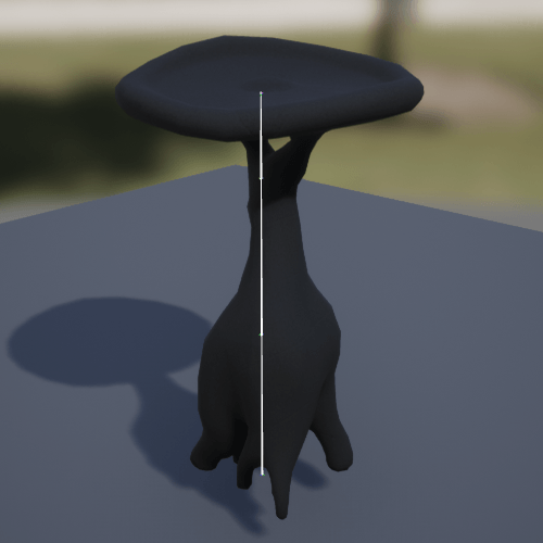 Fig 8 - Bouncy mushroom animation