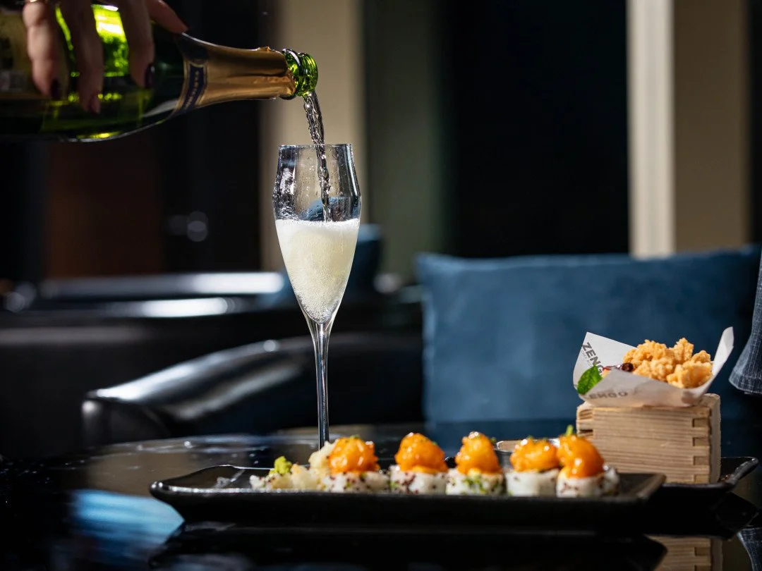 Bubbles &amp; Bites | 2 hours of free-flowing bubbles paired with 3 signature Asian-inspired bites, for just QAR 275.

Every Monday, 18:00 &ndash; 23:00

Reserve Now: 
📞 +974 4405 3560
📲 WA: +974 7794 1862
🌐 zengodoha.com