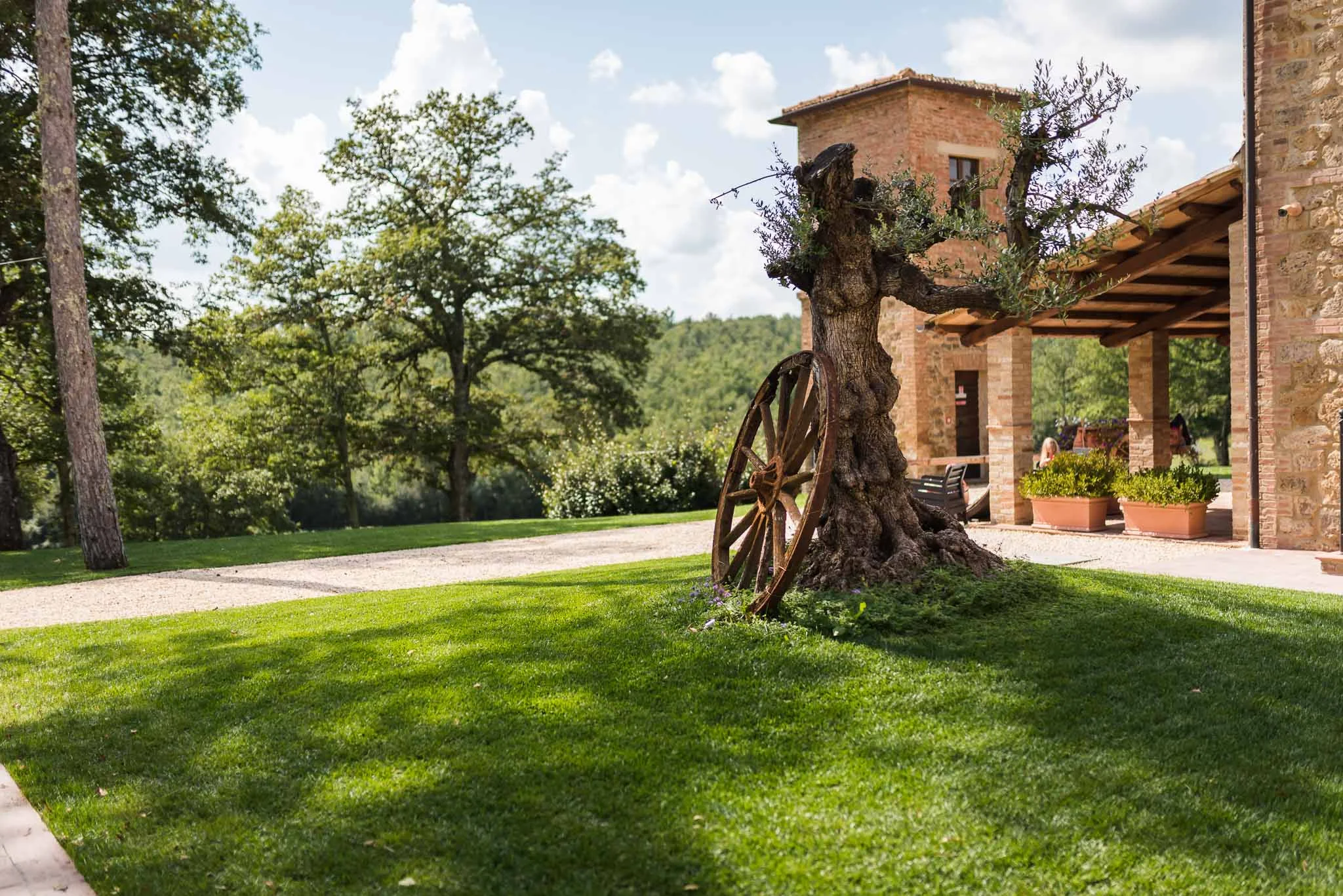 Courtyard at San Galgano Complex