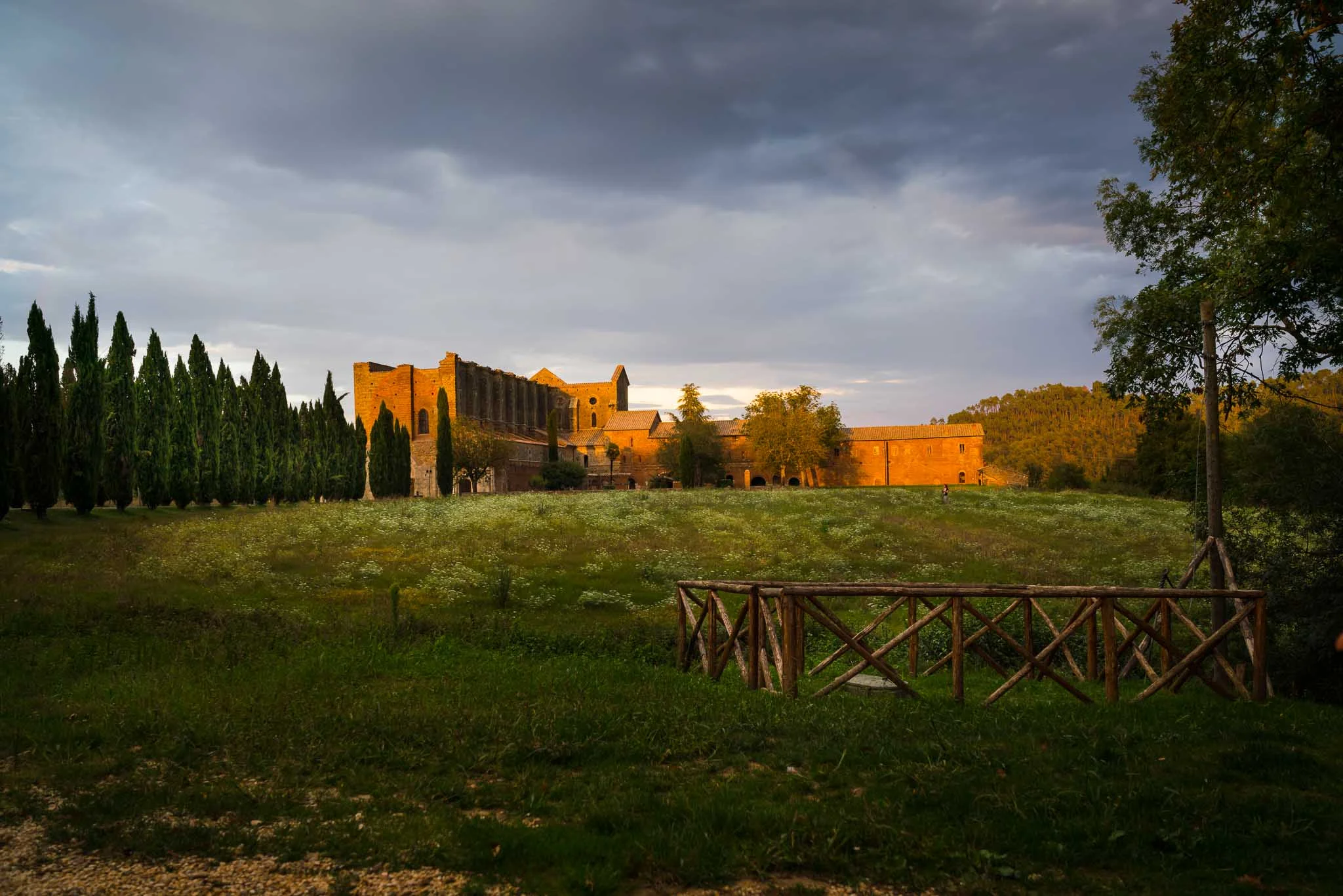 The beautiful Abbey of San Galgano