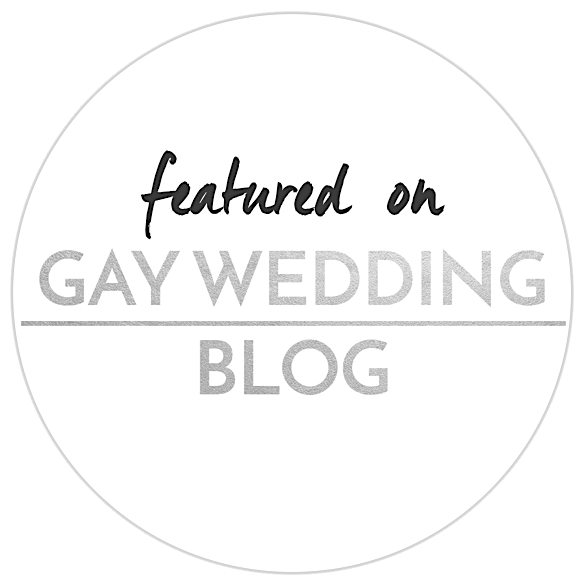 GAY Wedding Blog Partner Badge
