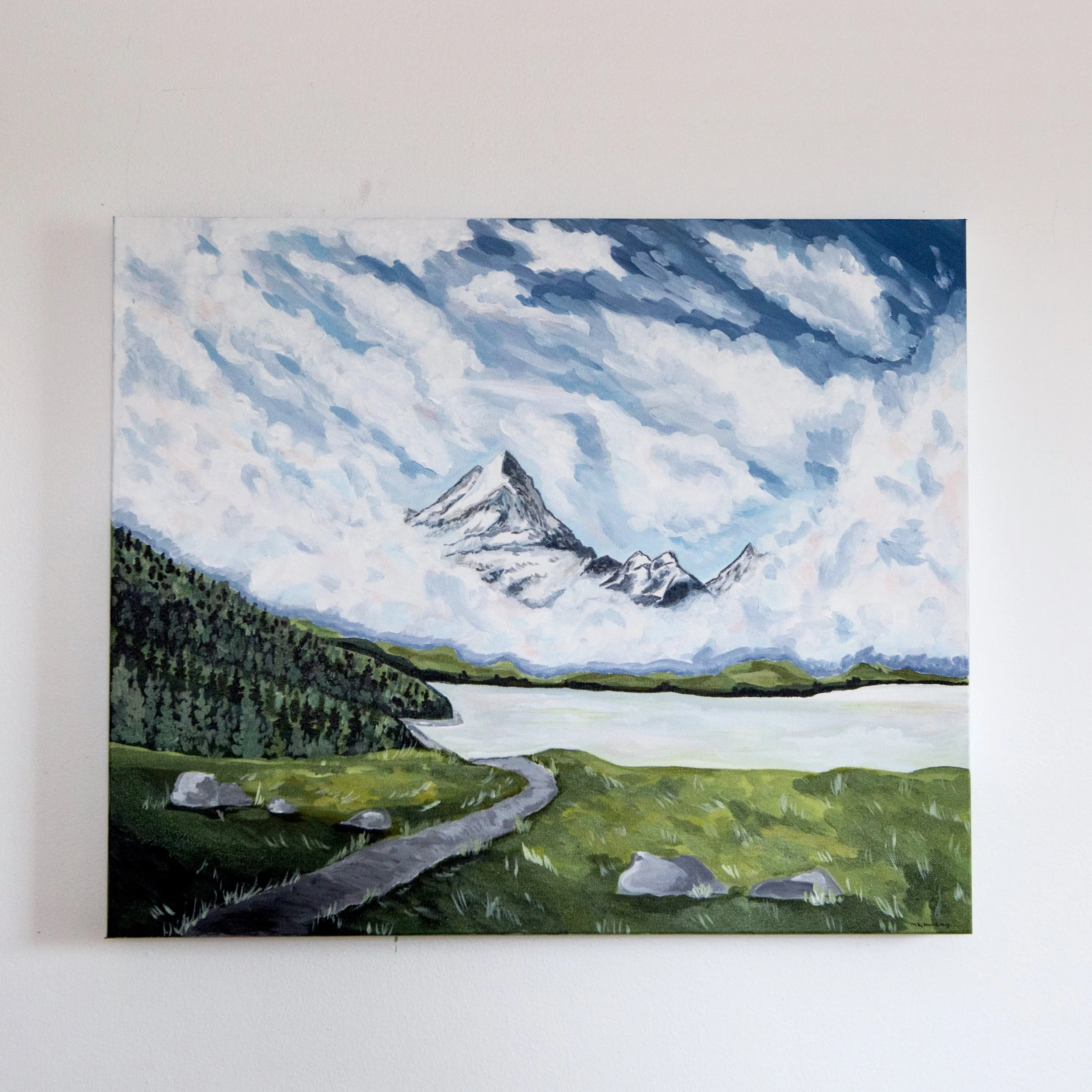 Piety, 24x20, acrylic on canvas, purchase here