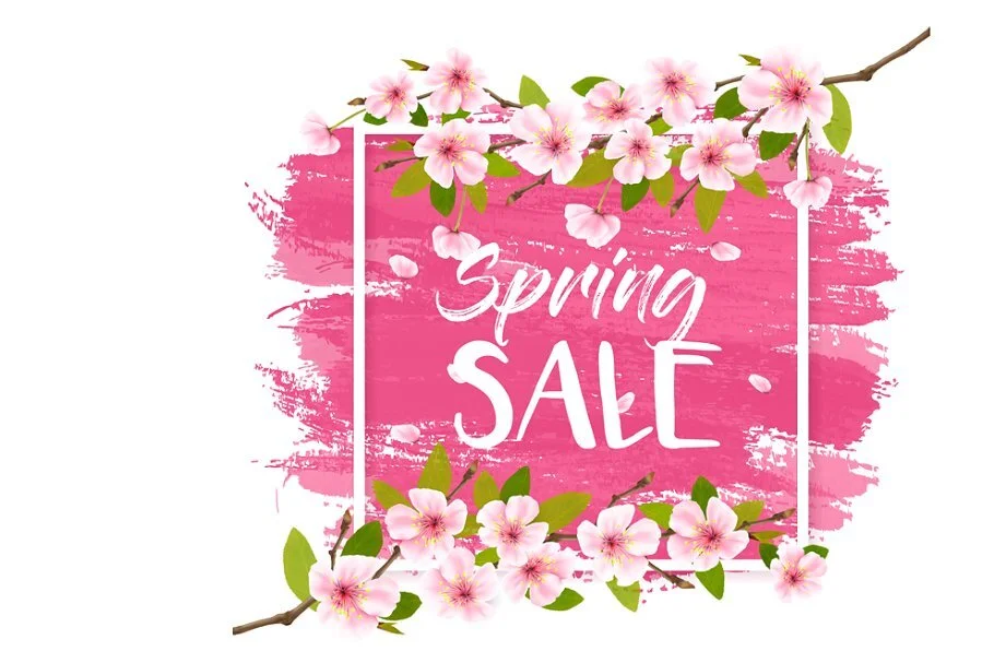 Spring into savings sales event! 2/21/20 11am-9pm