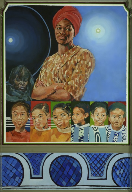 Betty Shabazz — The Temple Murals