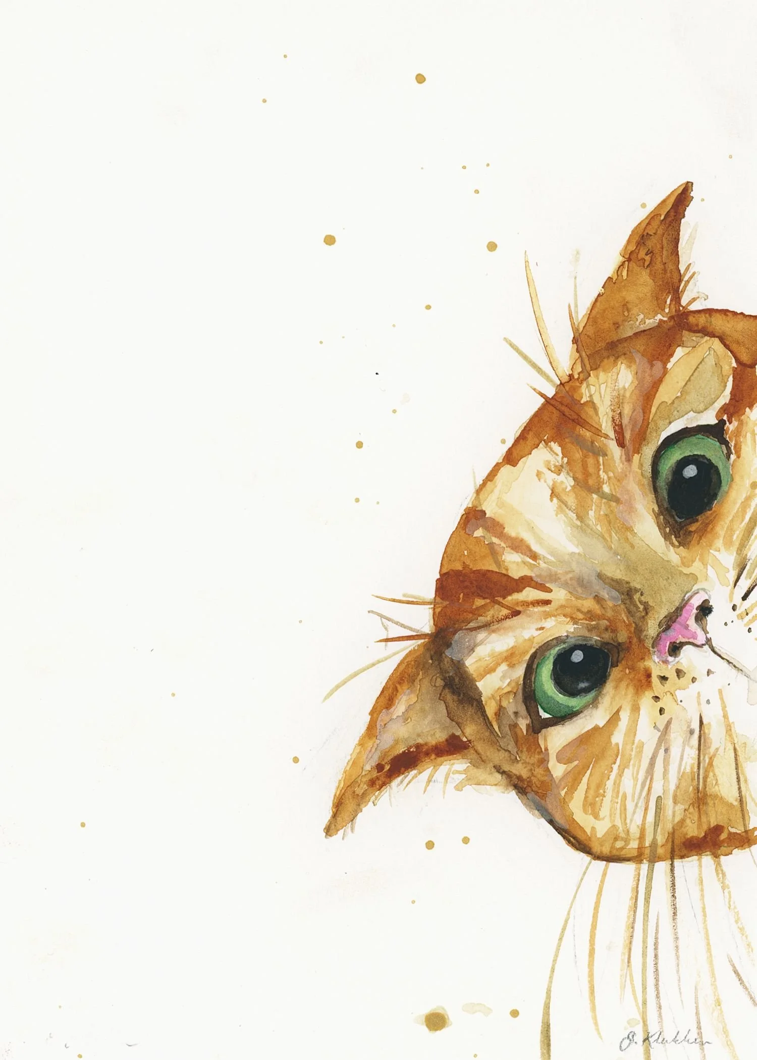 Sneaky Orange Cat