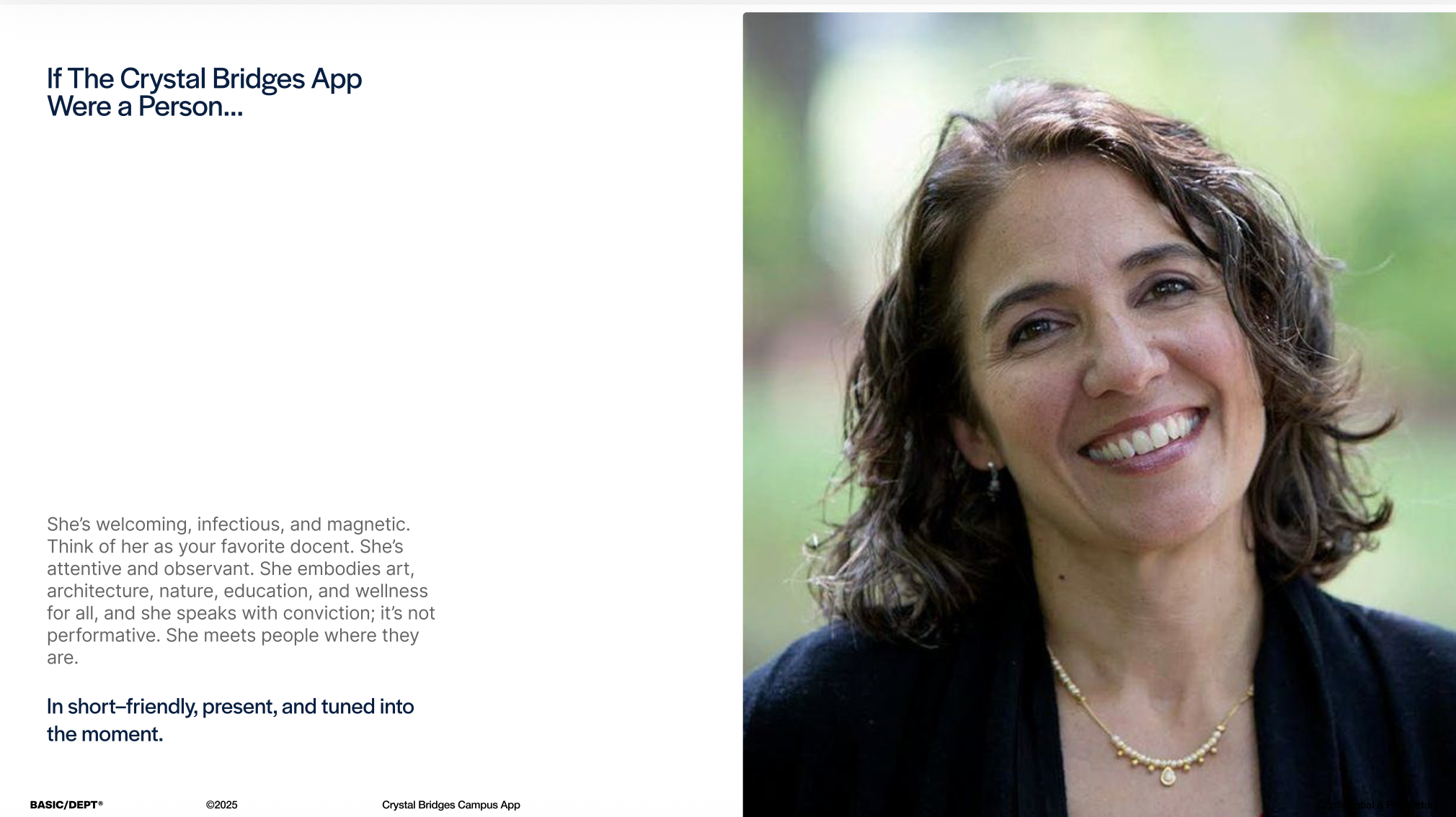 Crystal Bridges Brand Voice Persona