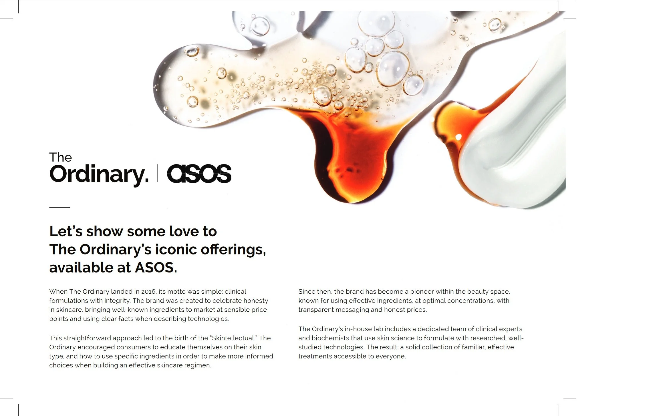 The Ordinary ASOS collaboration image