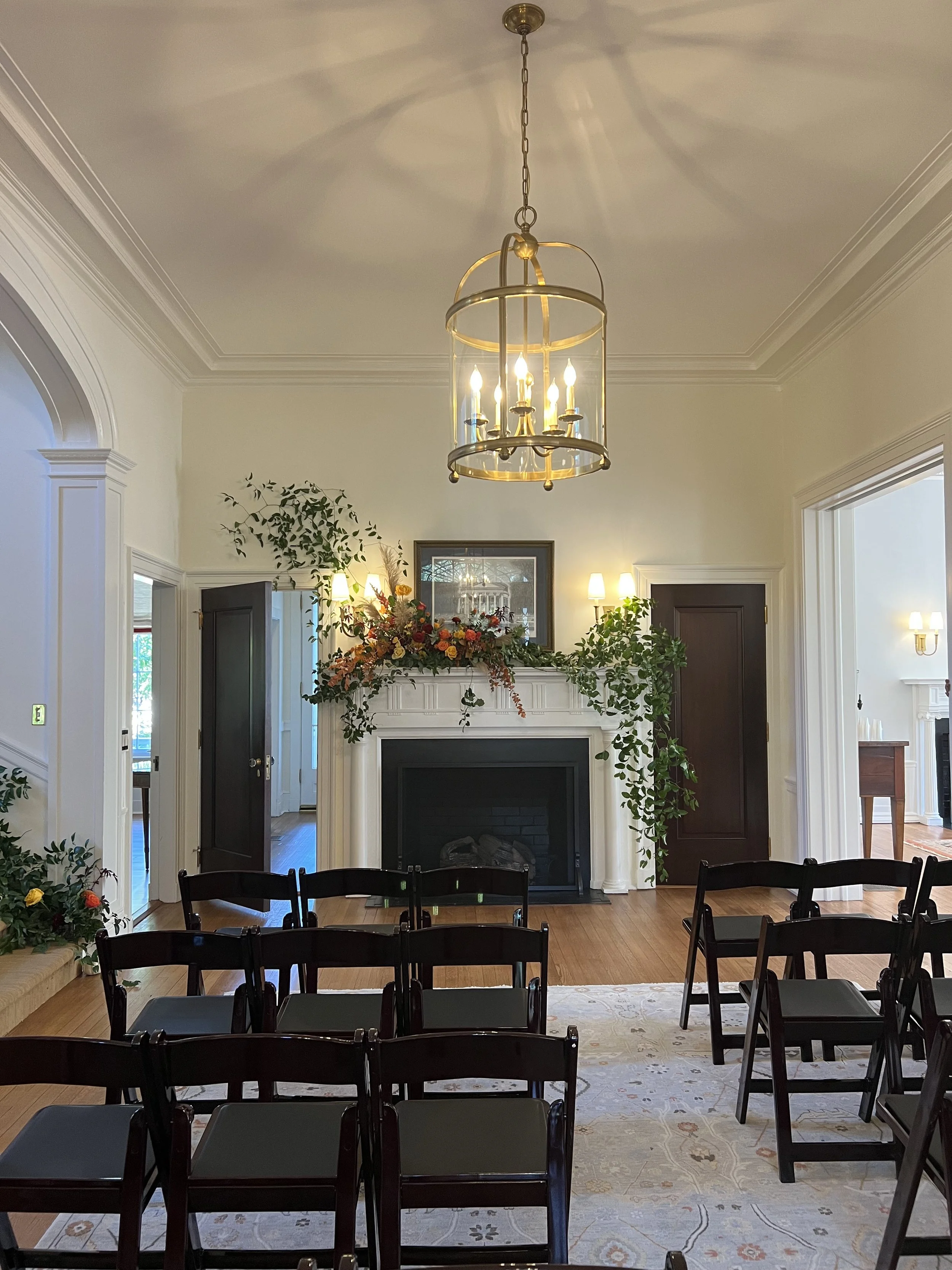 smilax mantel installation.jpeg