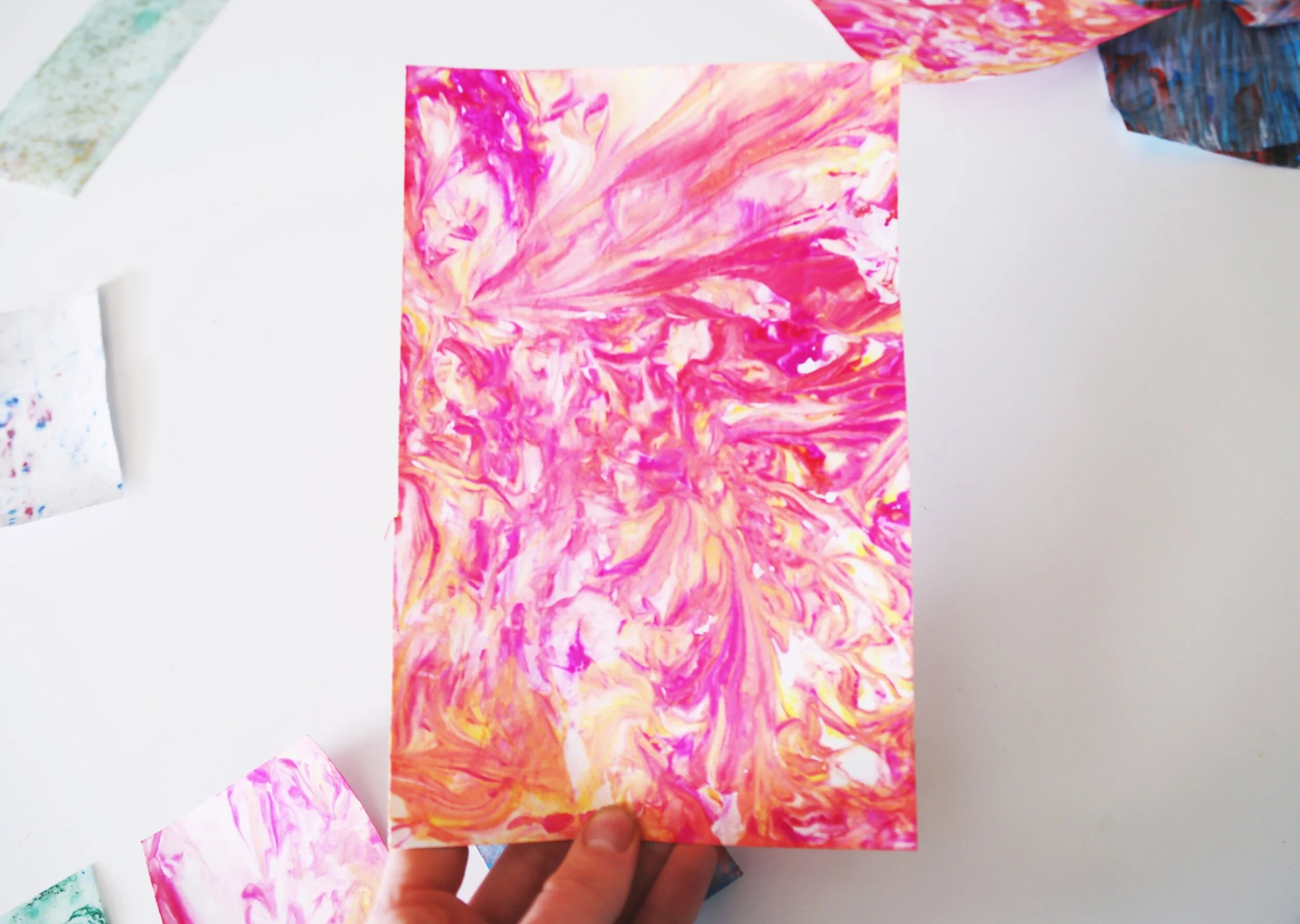 Tuesday Crafternoon: Marbled Paper