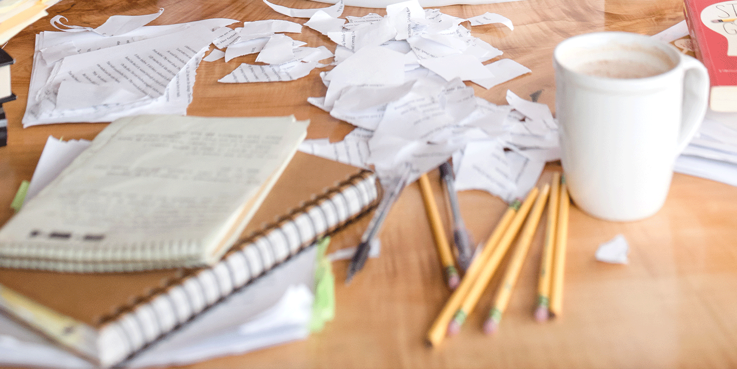 two easy things to do if you're trash talking your own writing