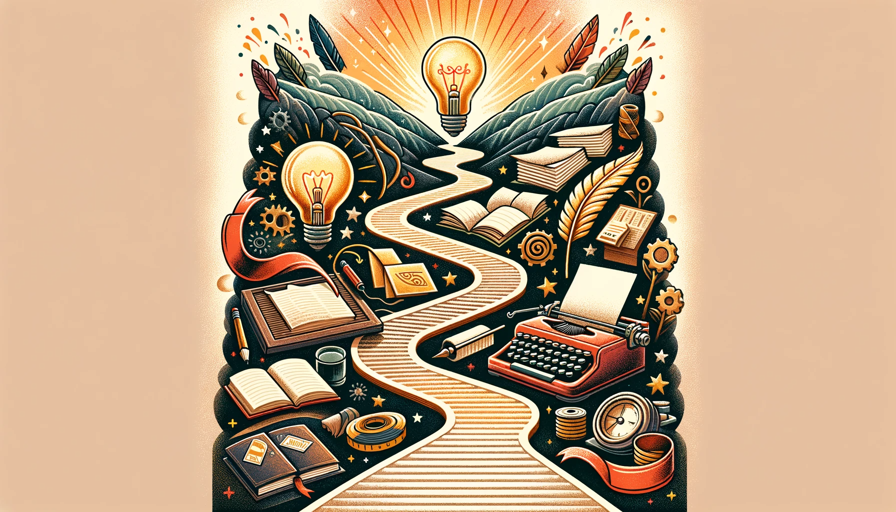 Navigating the Ups and Downs: A Guide to the Writing Process