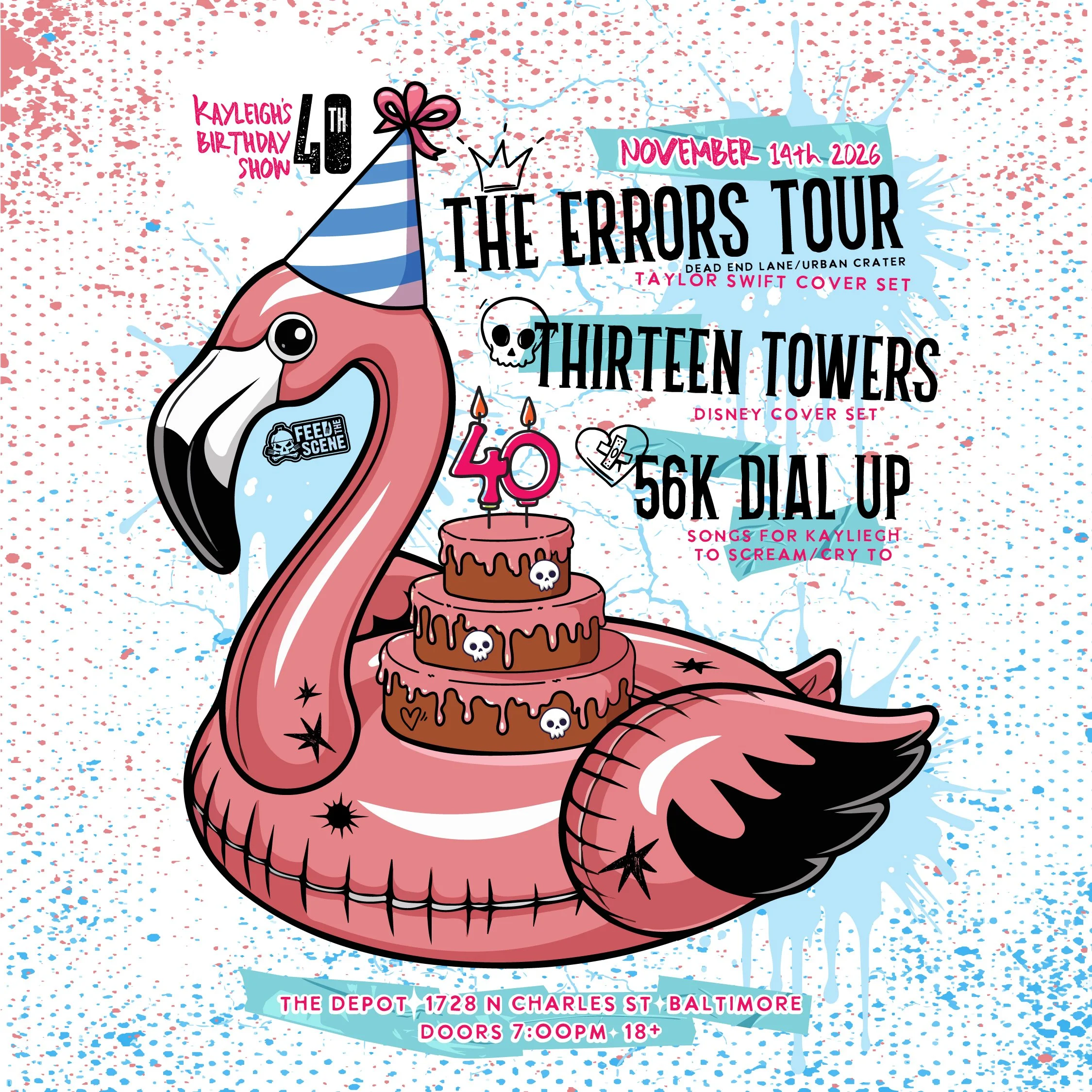 FTS Presents: Kayleigh’s 40th Birthday Cover Show