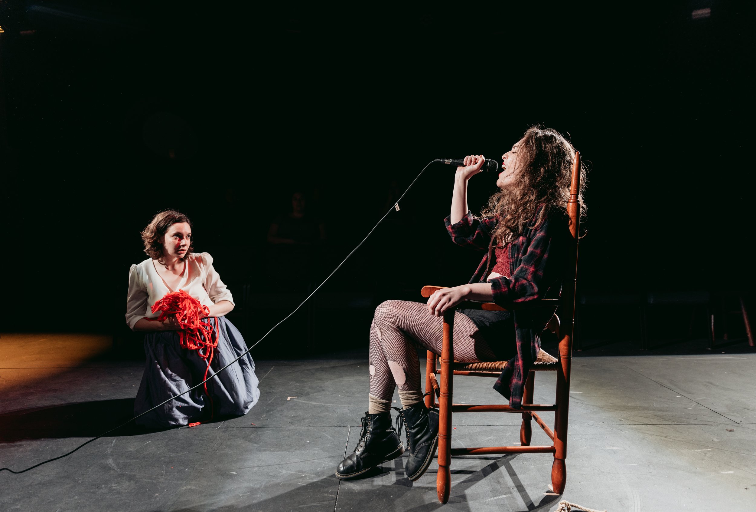  Hannah Antman as Betty, Caroline Kidwell on vocals. Photo credit: Faith Kelsey Photo. 