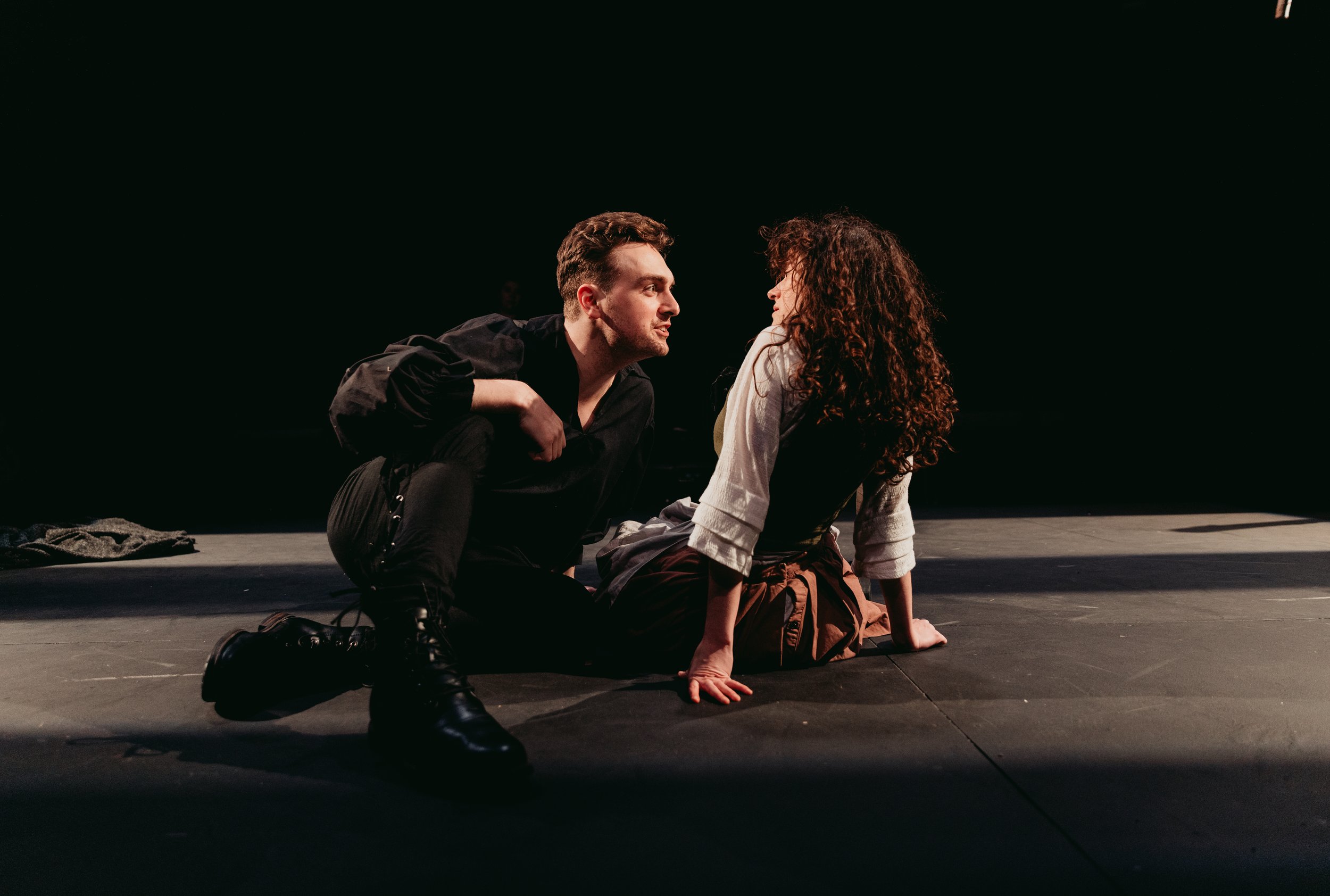  Sean William Kelly as Man, Sarah Wisterman as Alice. Photo credit: Faith Kelsey Photo. 