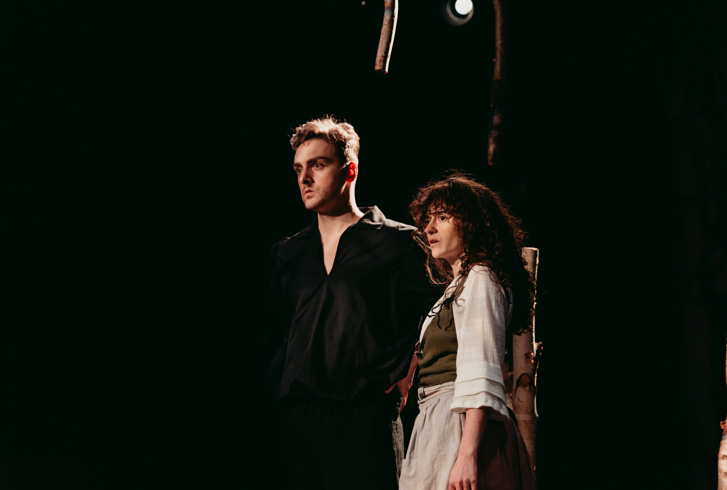  Sean William Kelly as Man, Sarah Wisterman as Alice. Photo credit: Faith Kelsey Photo. 