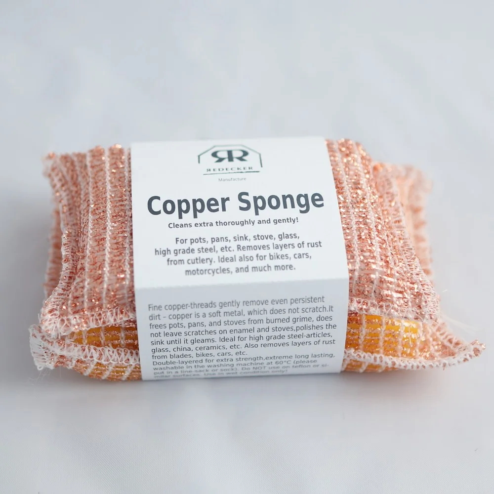 Redecker copper sponge scourers