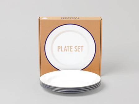 Falcon Enamelware Plate Set