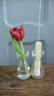 cotton tip brush for wine glasses