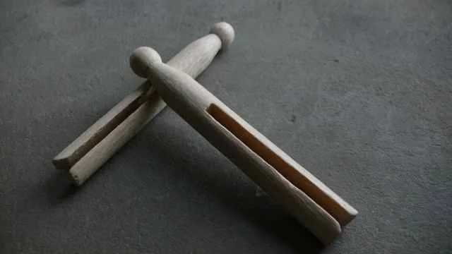 traditional wooden Dolly Pegs