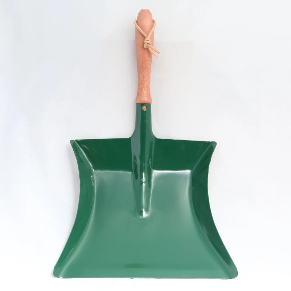 Redecker Green Dust Pan and Brush set