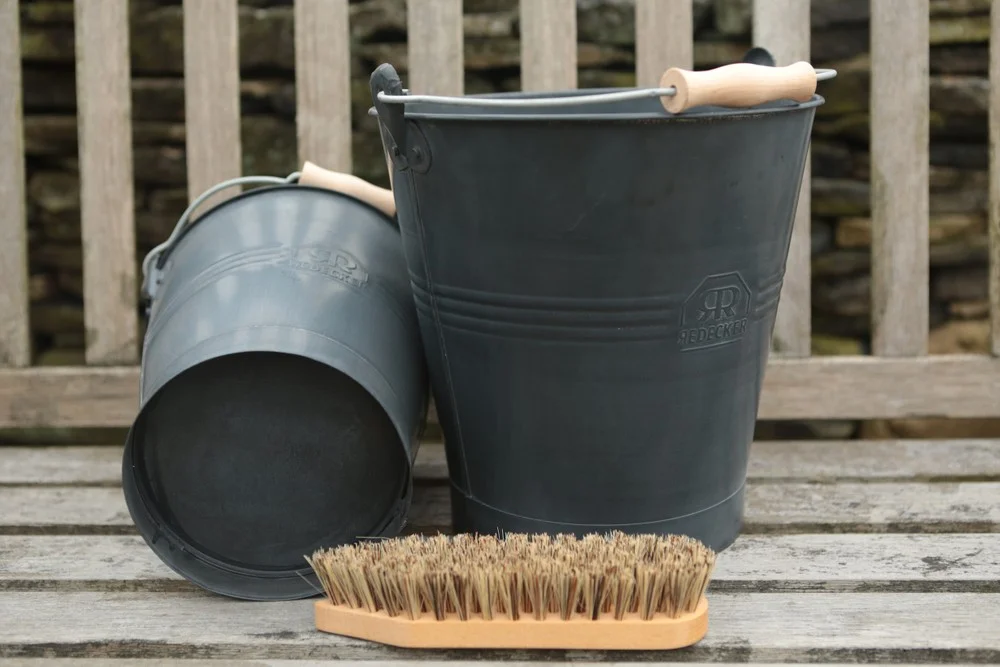 Set of Two Redecker Buckets