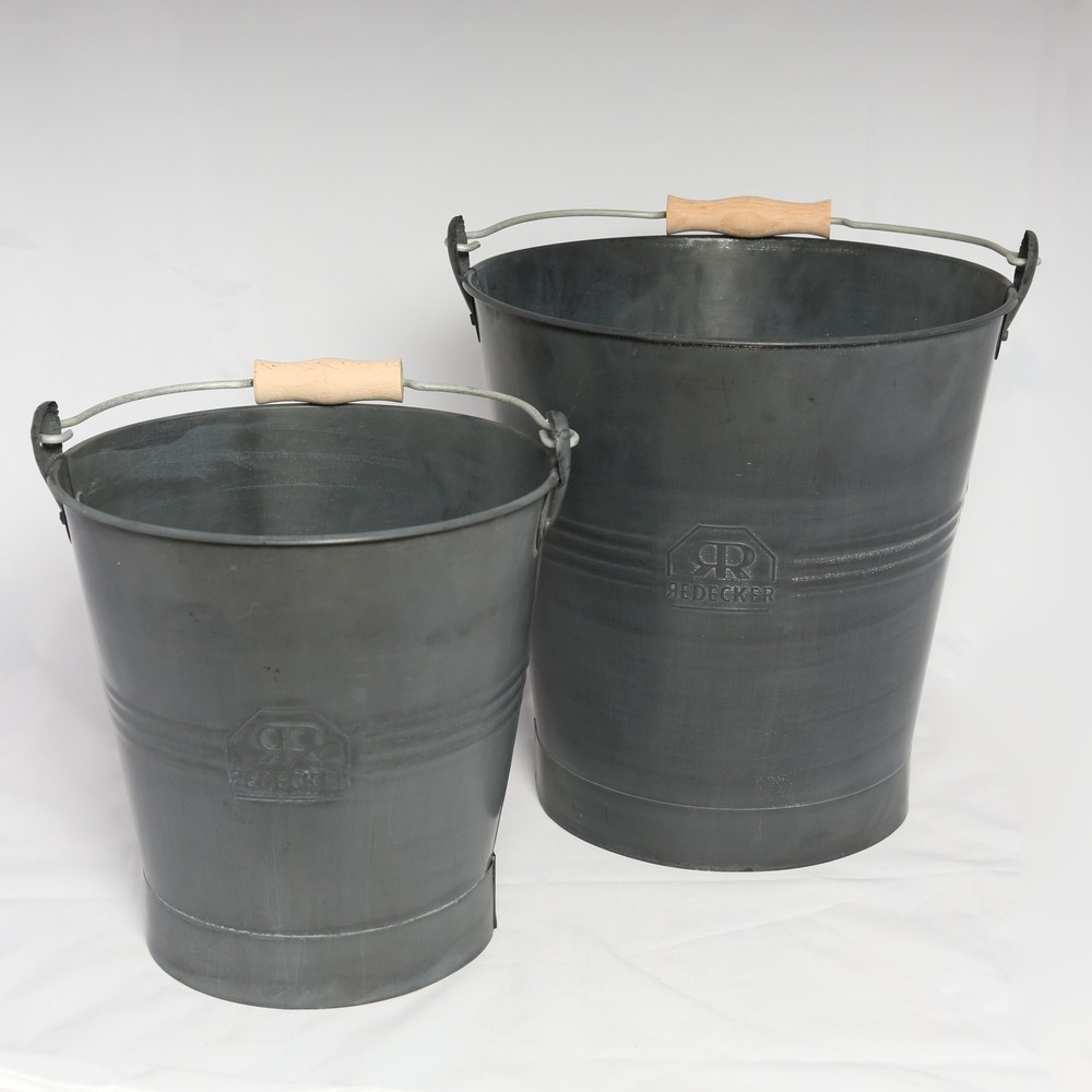 Set of Two Redecker Buckets