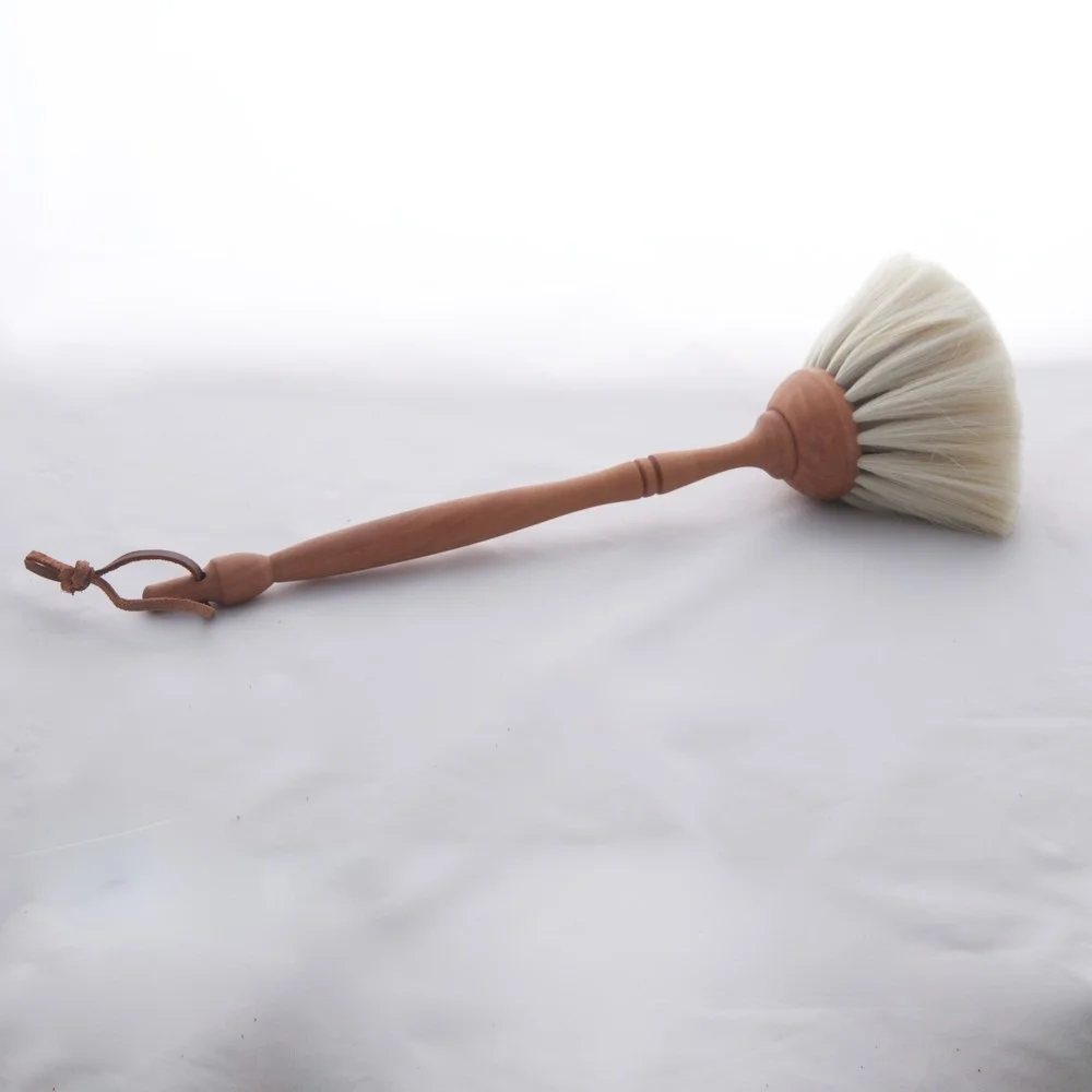 Redecker Goat Hair Round Dust Brush