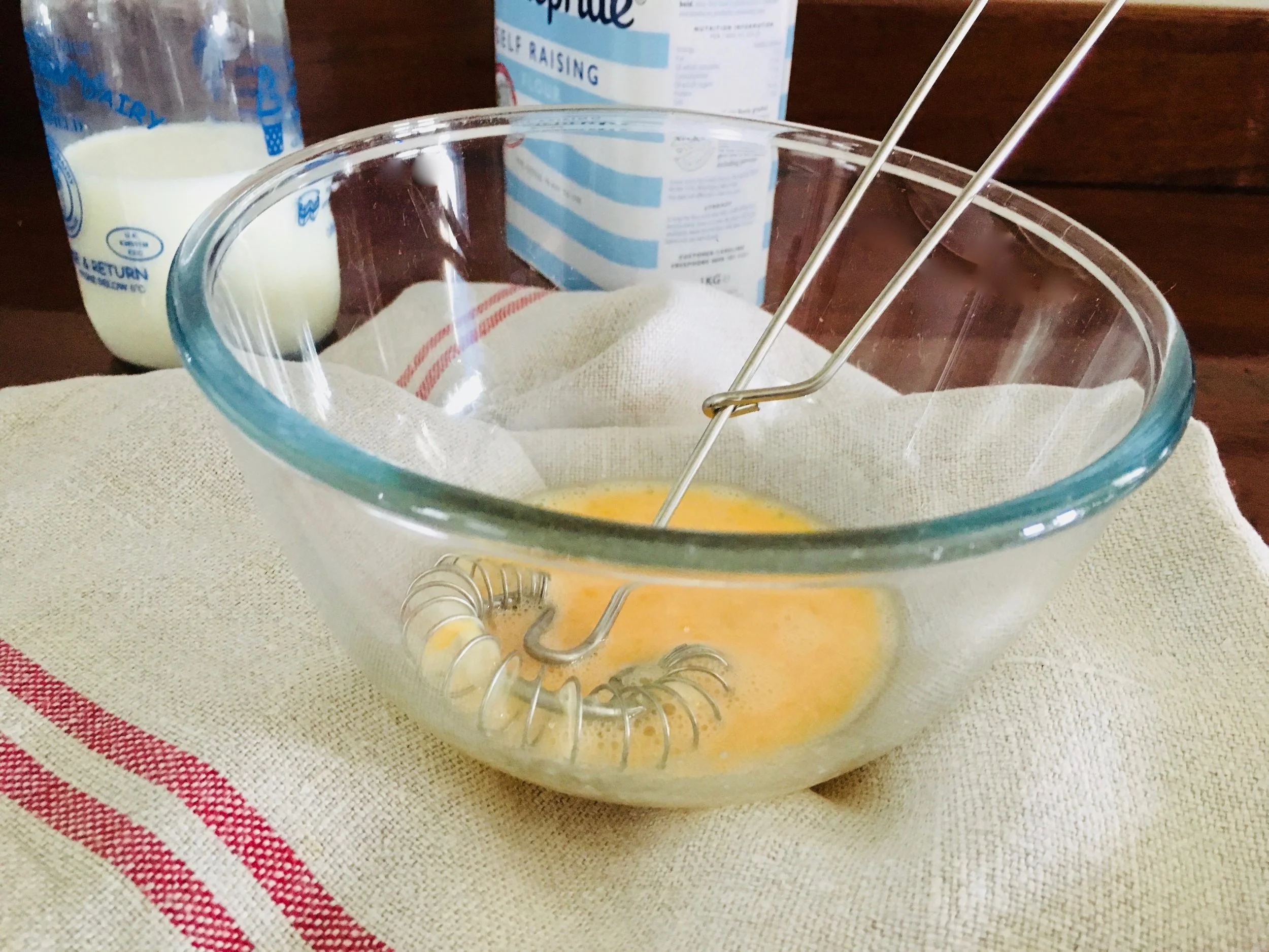 Stainless steel hand whisk