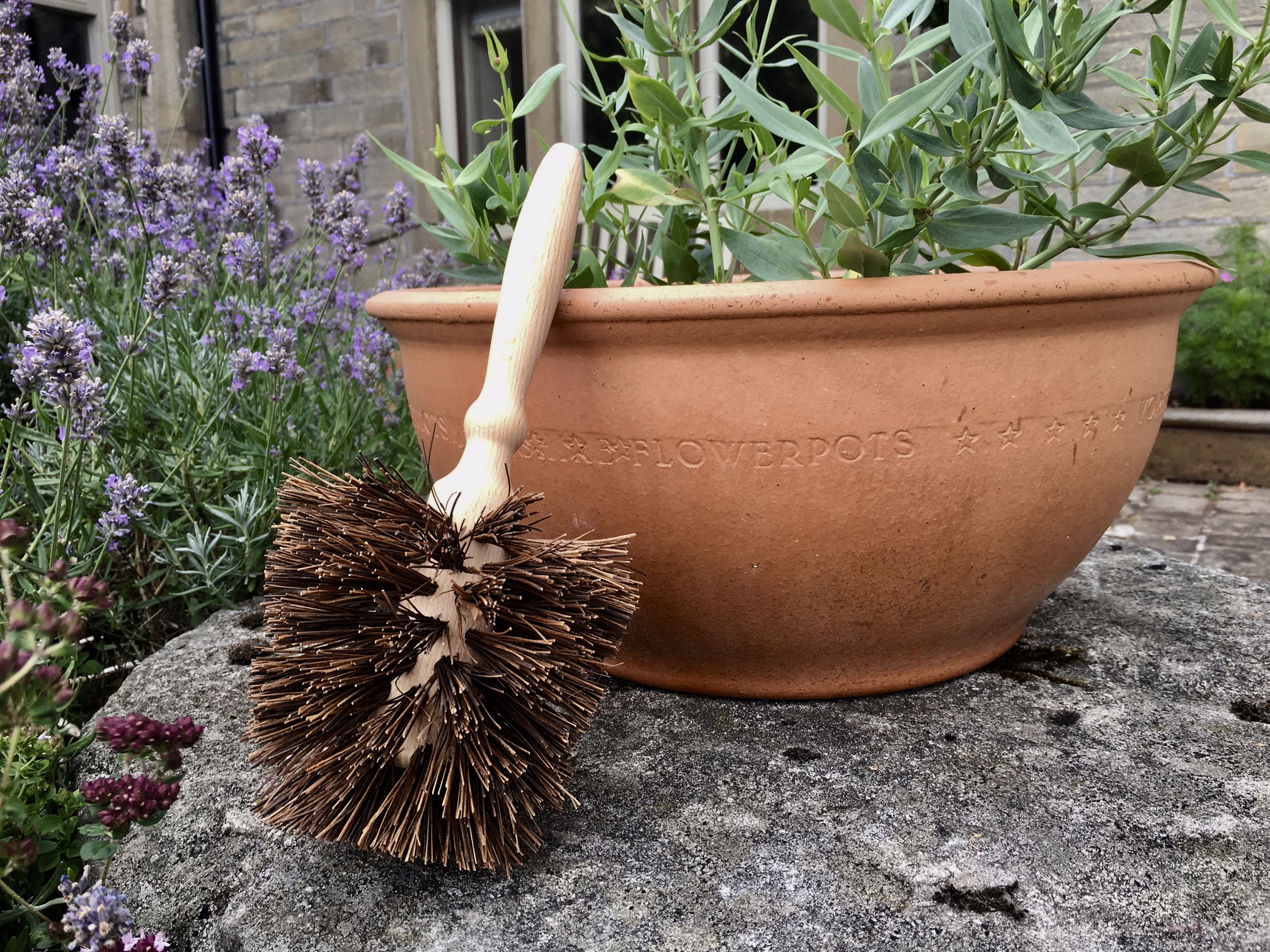 redecker plant pot brush