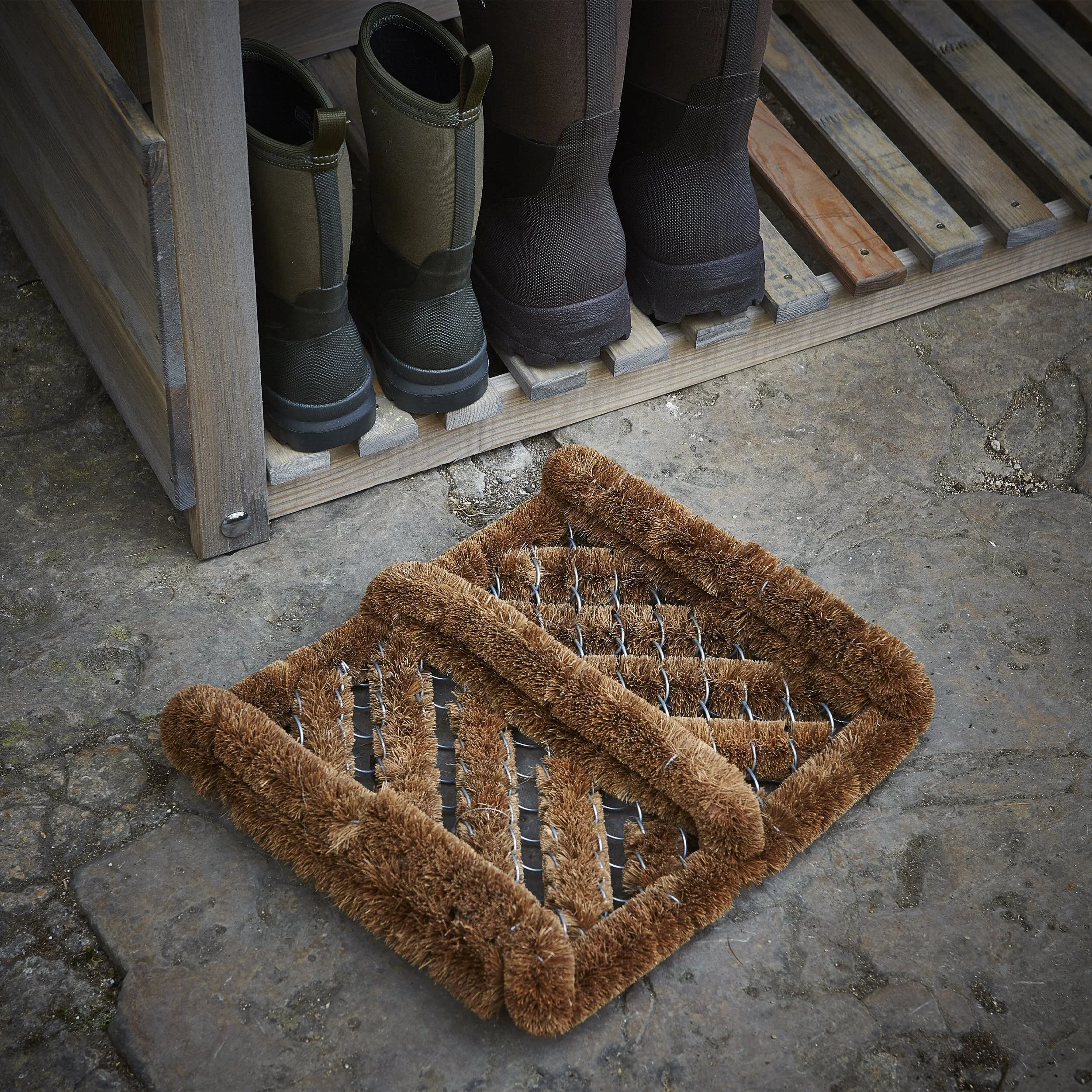 wire boot scraper