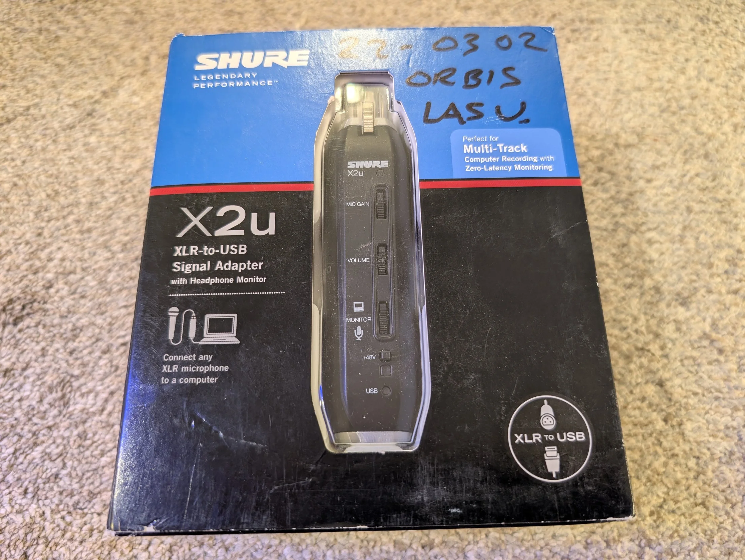 Shure X2U