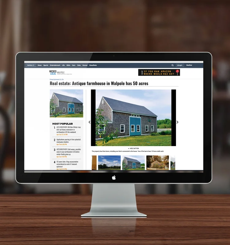 Antique 50 acre farmhouse — Articles by Deborah Norkin