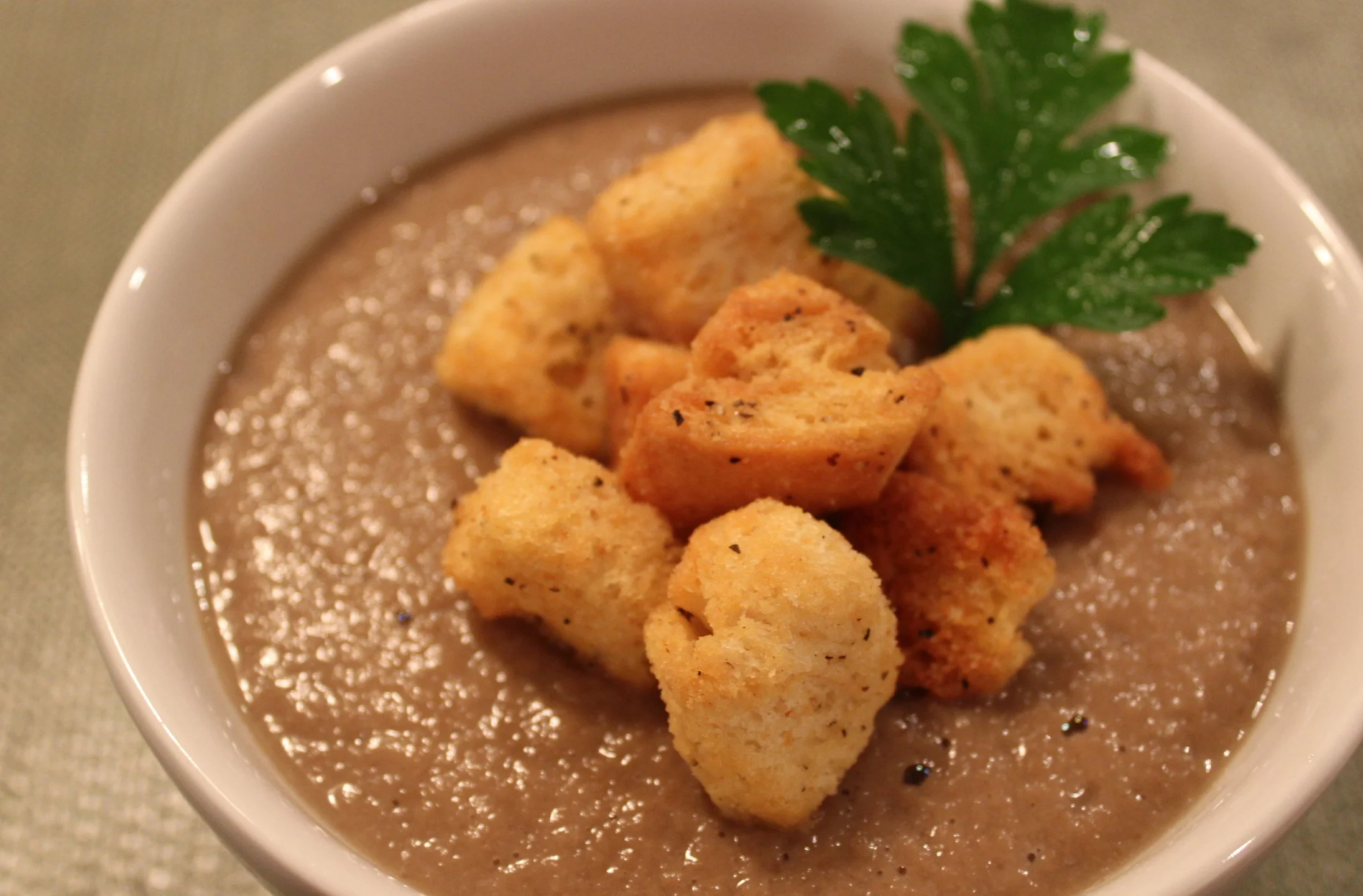 Vegan Mushroom Miso Soup &amp; A Few Notes on Parsley