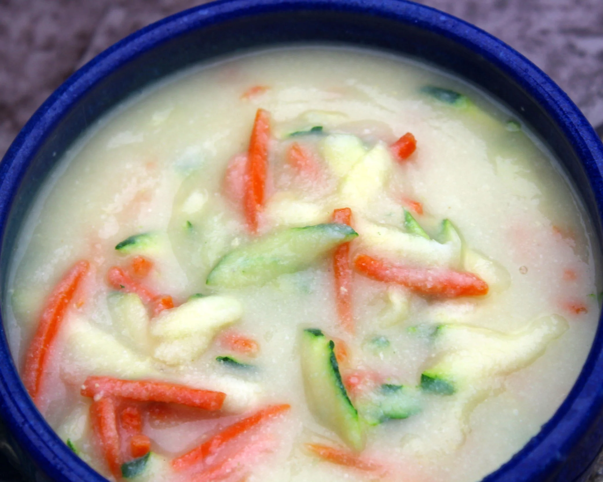Winter Soup Strategy & Creamy Cauliflower Vegetable Soup