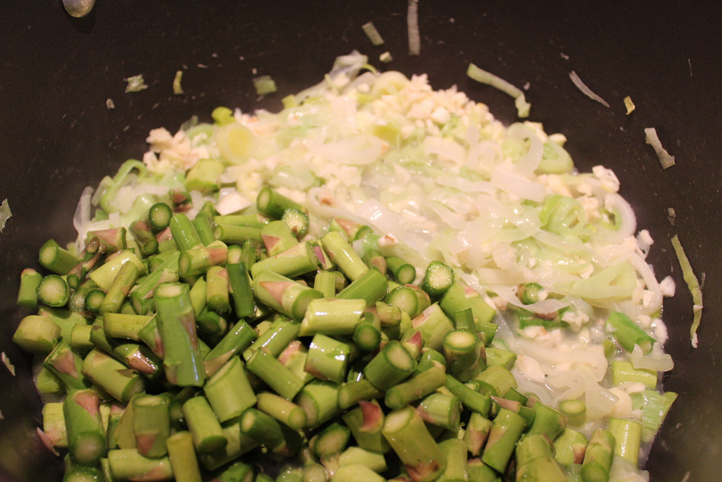 9 asparagus in pan.JPG